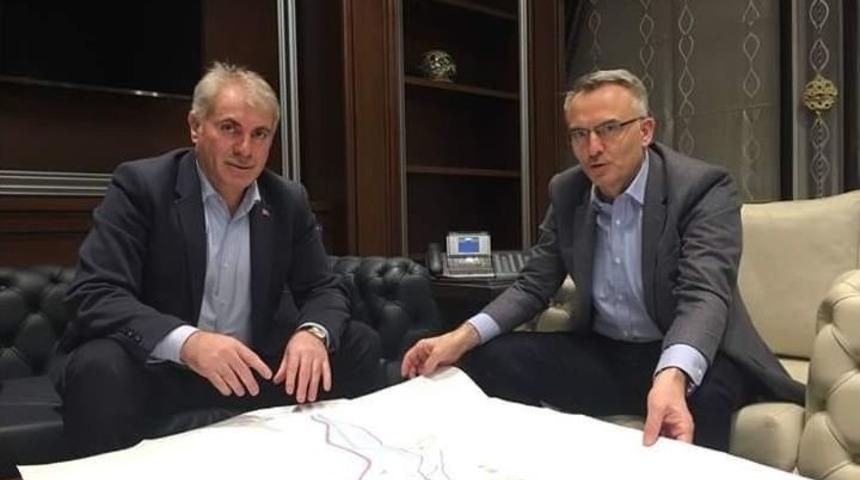 Başkan Memiş&rsquo;ten Maliye Bakanı Ağbal&rsquo;a Ziyaret