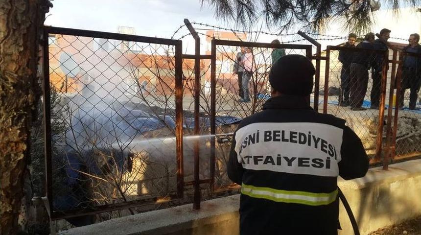 Baca Yangını Paniğe Neden Oldu