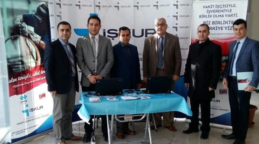 Osmaniye&rsquo;de İşkur Bilgilendirme Standı A&ccedil;tı