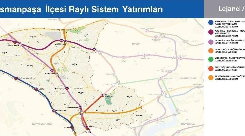 Gaziosmanpaşa Ulaşımın Merkezi Oluyor