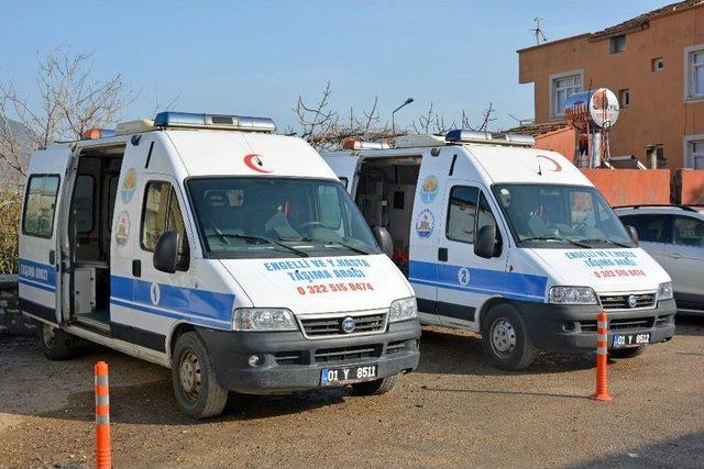 Kozan Belediyesi Hasta Nakil Araçları Hizmete Girdi