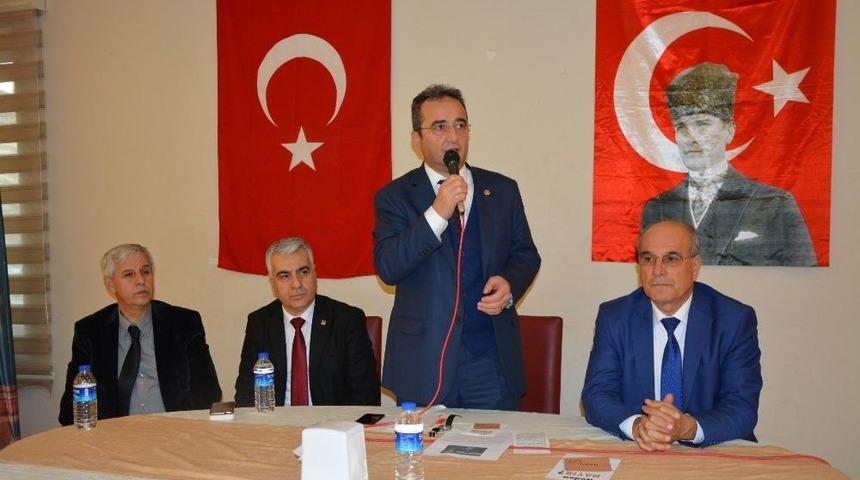 Chp Genel Başkan Yardımcısı B&uuml;lent Tezcan&rsquo;dan S&ouml;ke&rsquo;de Partilileriyle Buluştu