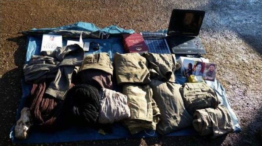 Mardin'de Pkk'lıların Konferans I&ccedil;in Kullandığı Sığınak Bulundu