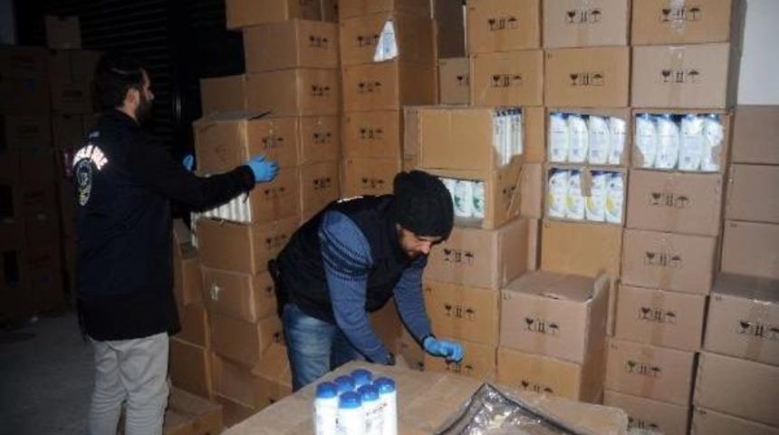 Başakşehir'de Sahte Şampuan Operasyonu