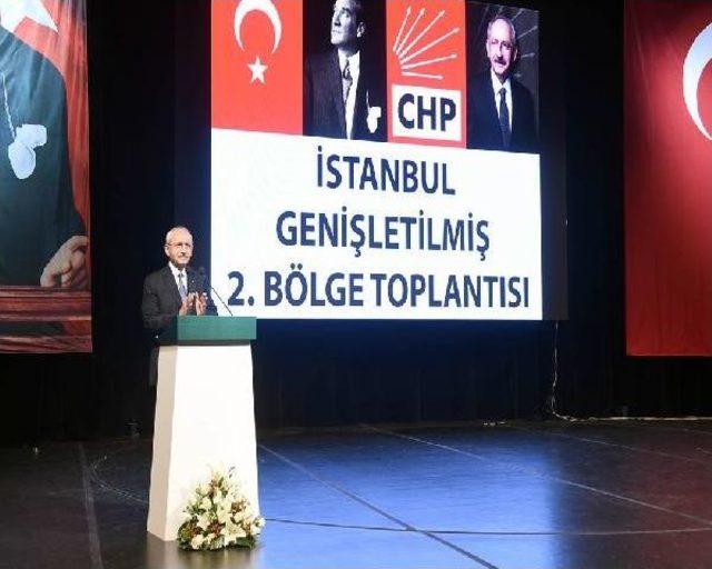 Kılıçdaroğlu Partisinin İstanbul 2. Bölge Il Başkanları Toplantısına Katıldı