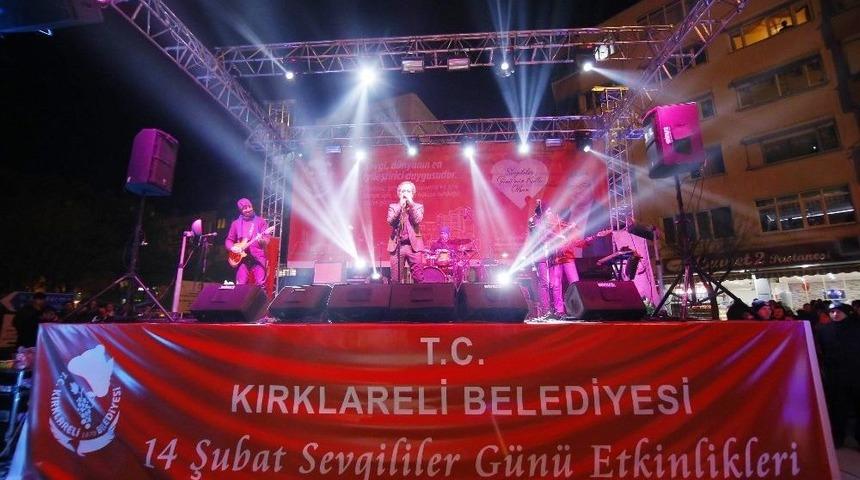 Kırklareli&rsquo;de Sevgililer G&uuml;n&uuml; Etkinlikleri