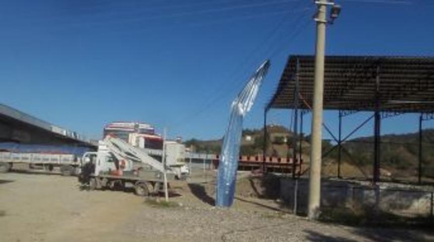 Ortaca’da Şiddetli Fırtına