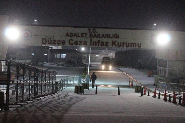 Düzce Ceza İnfaz Kurumunda Yangın