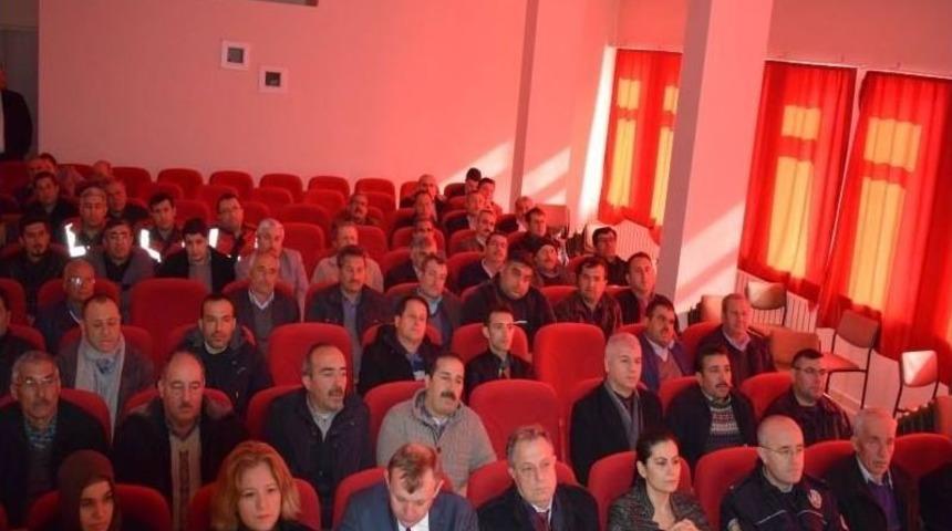 Karacasu&rsquo;da &Ouml;ğrenci Taşıma G&uuml;venliği Toplantısı Yapıldı