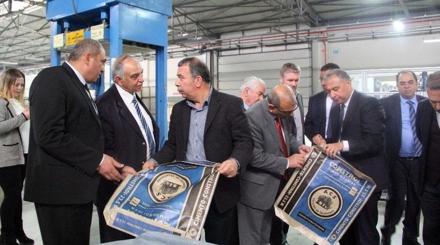 Kıbrıslı Sanayiciler Aosb&rsquo;yi Gezdi