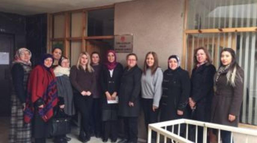 Ak Parti Kadın Kollarından T&uuml;rk Kadınlar Birliğine Ziyaret