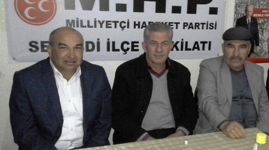 Selendi Ak Parti&rsquo;den Mhp Teşkilatına Ziyaret