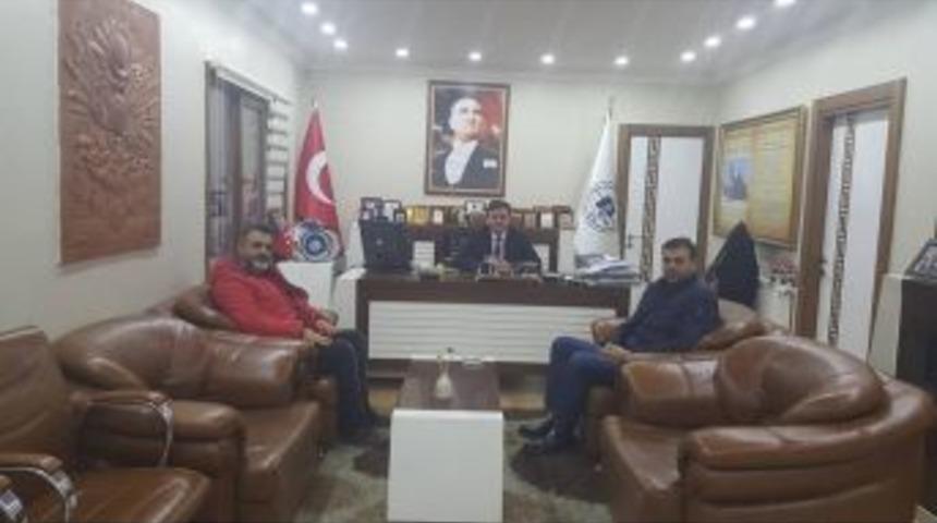 Boz&uuml;y&uuml;k Pazaryerililer Derneğinden Başkan Yal&ccedil;ın&rsquo;a Ziyaret