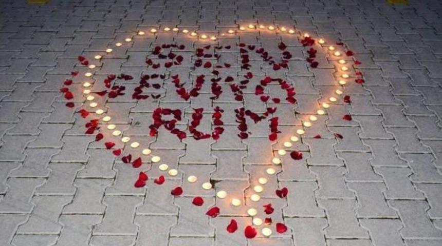 Sevgiliye Havai Fişekli S&uuml;rpriz, Karakolluk Etti