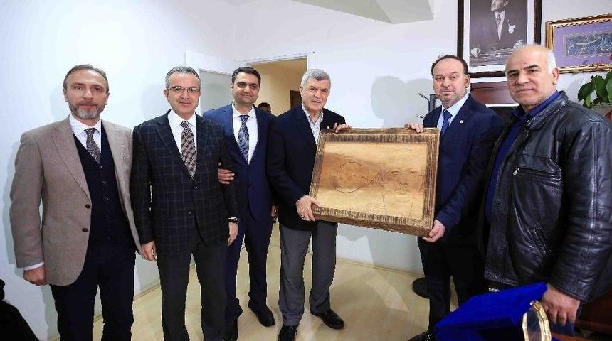 Başkan Karaosmanoğlu, Gebzeli Kerestecileri Ziyaret Etti