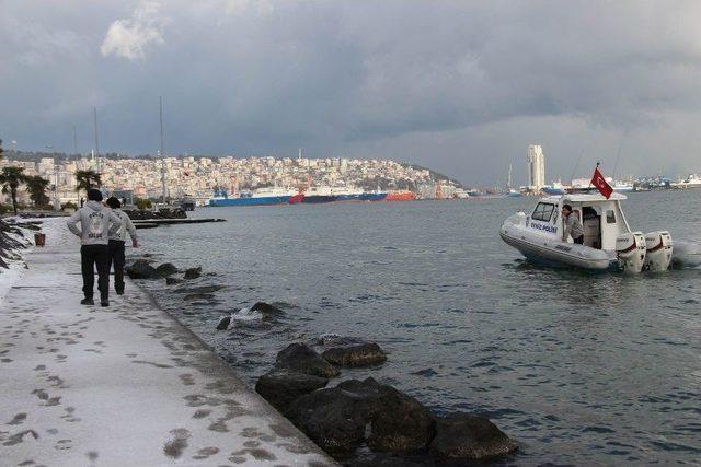 Kayıp İhbarı Yapılan Kadın Denizde Arandı