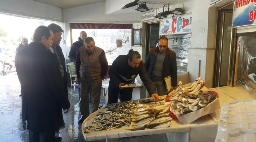 Burhaniye&rsquo; De Balık&ccedil;ılara Denetim