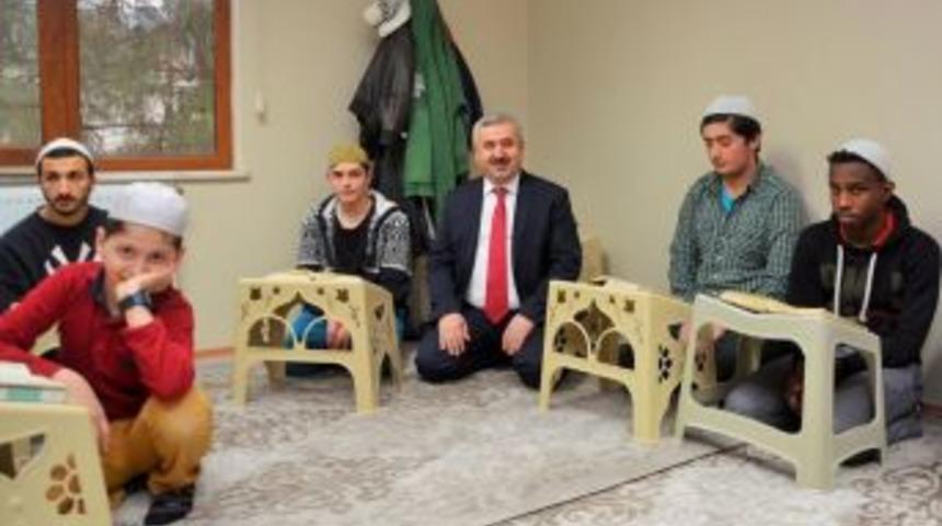 Başkan Baran&rsquo;dan Gen&ccedil; Hafızlara Ziyaret