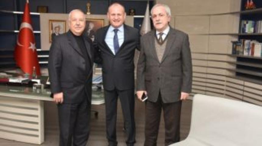 Başkan Keleş’e Zonguldak Belediye Başkanı Akdemir’den Ziyaret