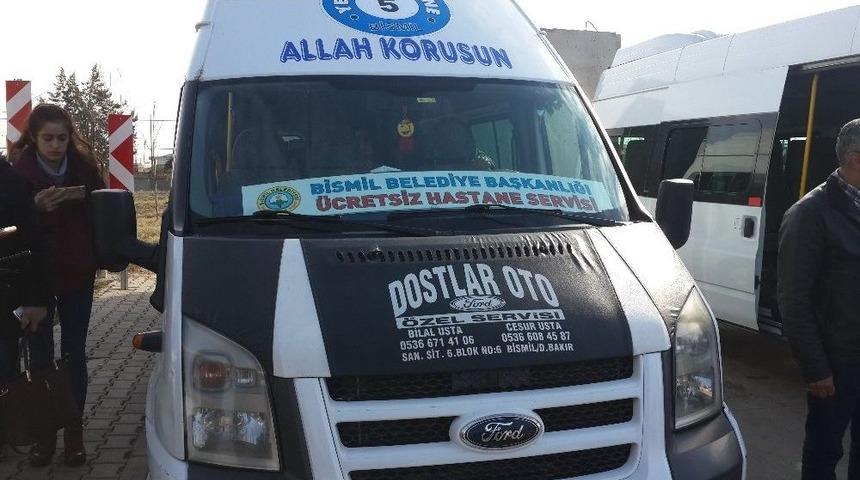 Kayyumdan Hastane Ve Okullara &Uuml;cretsiz Ulaşım Hizmeti