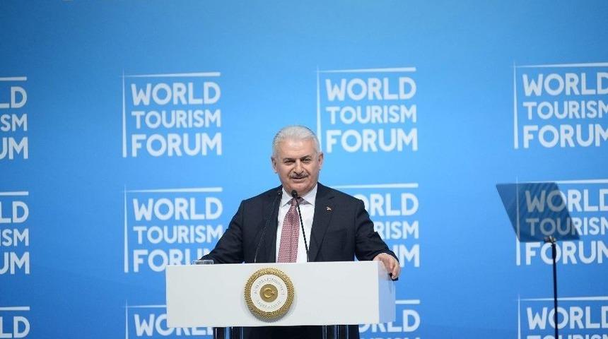 Başbakan Binali Yıldırım D&uuml;nya Turizm Forumu&rsquo;na Katıldı