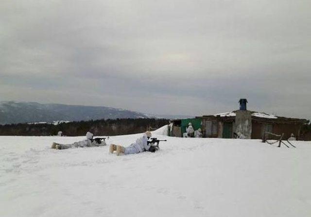 Tokat'ta Eksi 10 Derecede Pkk Operasyonu