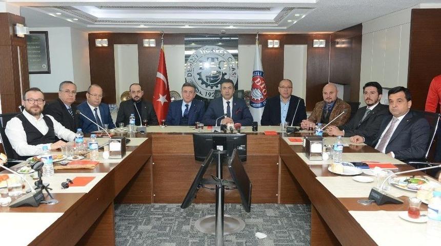 Dto Başkanı Erdoğan, Denizli İstihdamı Ve İhracatın Arttırılmasını Değerlendirdi