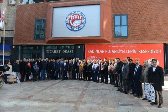 Dto Başkanı Erdoğan, Denizli İstihdamı Ve İhracatın Arttırılmasını Değerlendirdi 1
