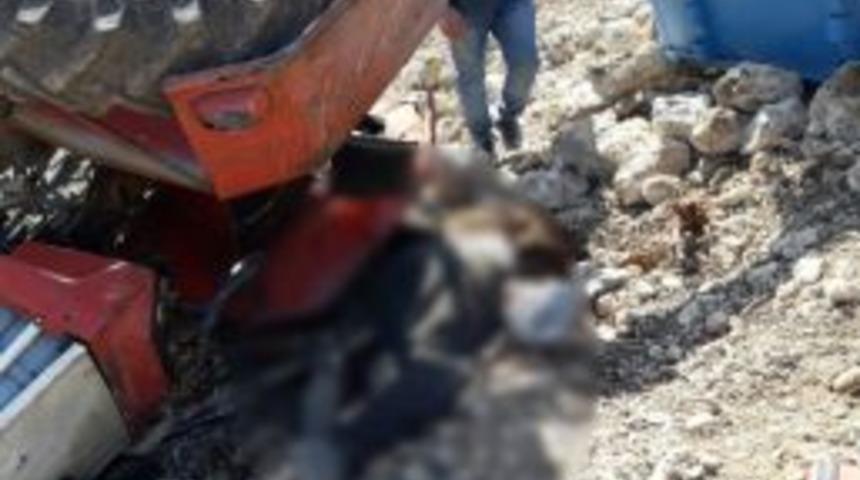 Trakt&ouml;r Altında Kalan S&uuml;r&uuml;c&uuml; &Ouml;ld&uuml;