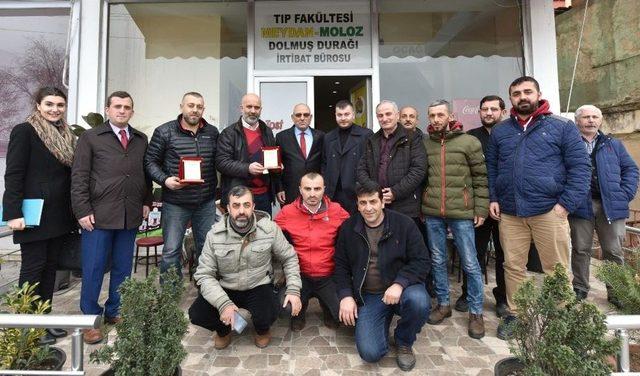 Trabzon’da Ayın Şoförleri Plaketlerini Aldı