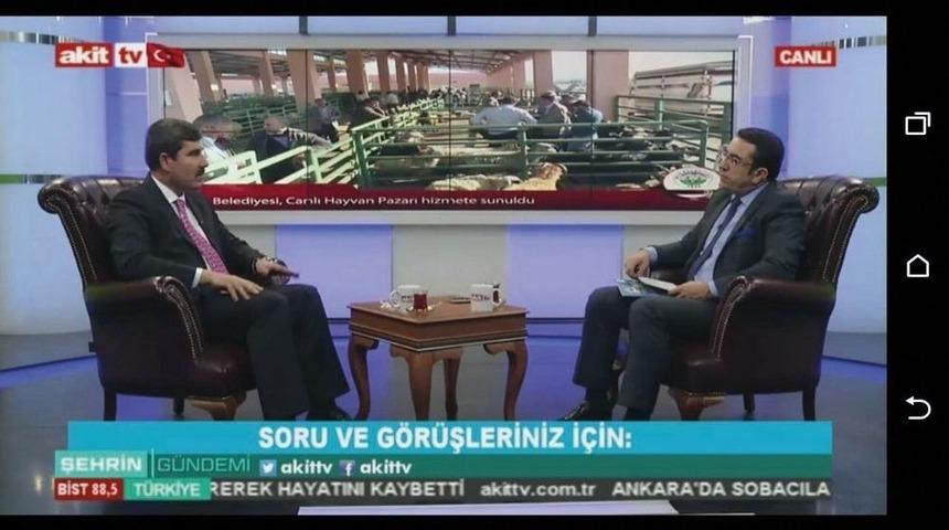 Başkan Asya, Belediyenin &Ccedil;alışmalarını Anlattı