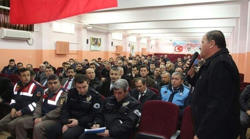 Develi&rsquo;de Taşımalı Eğitimde Servis Şof&ouml;rleri İle Toplantı Yapıldı