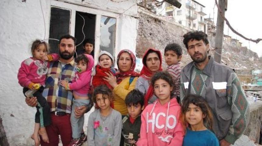 Ankara'da 9 &Ccedil;ocuklu 2 Akraba Ailenin Gecekondudaki Dramı