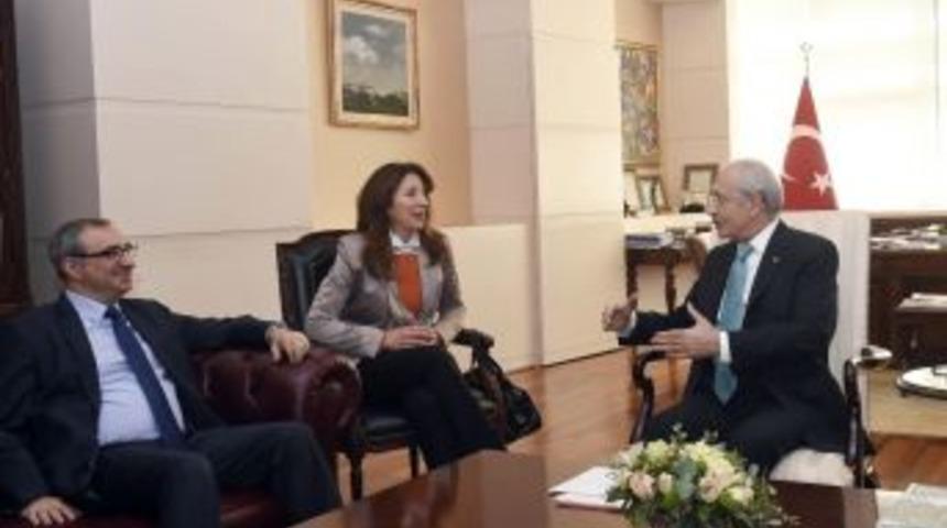 Kılıçdaroğlu, İsrail Büyükelçisi Naeh İle Görüştü