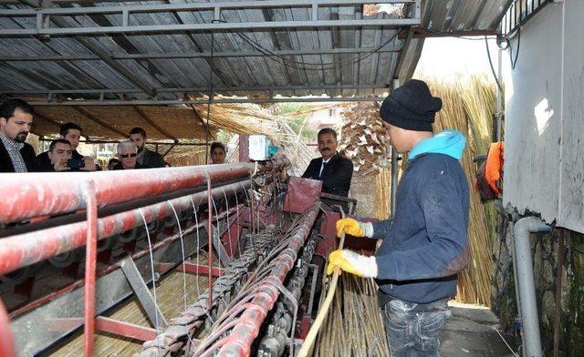 Roman Vatandaşlar İ&ccedil;in A&ccedil;ılan &rsquo;hasır &Ouml;rme &Uuml;retim At&ouml;lyesi&rsquo; T&uuml;rkiye&rsquo;ye Rol Model Oldu 1