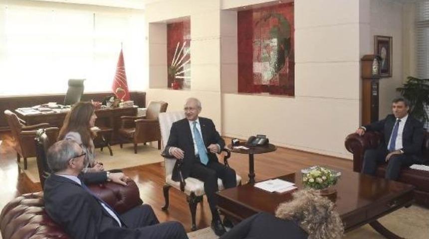 Kılı&ccedil;daroğlu, İsrail B&uuml;y&uuml;kel&ccedil;isi Naeh Ile G&ouml;r&uuml;şt&uuml;