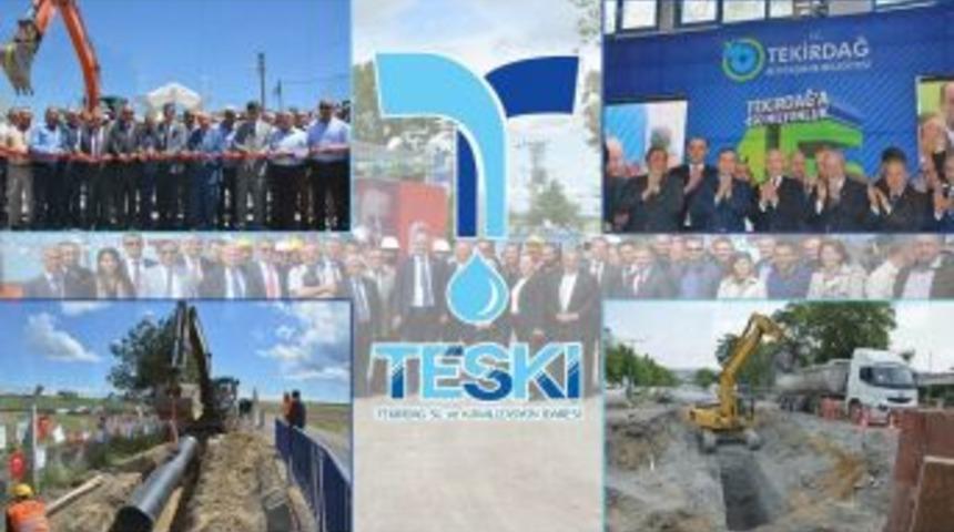 Teski&rsquo;den Bin 500 Kilometrelik Altyapı İmalatı