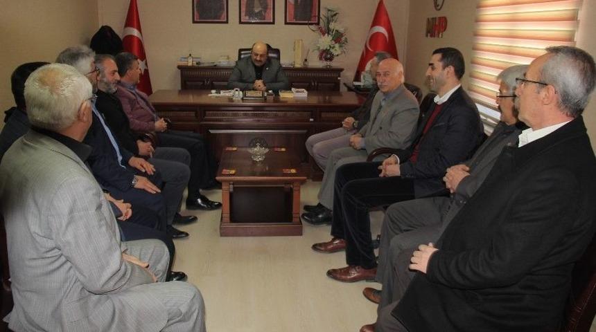 Ak Parti&rsquo;den Mhp&rsquo;ye Ziyaret