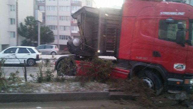 Bartın’da Buzlanma Sebebiyle Kazalar Meydana Geldi