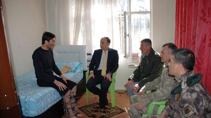 Vali Erin&rsquo;den 15 Temmuz Gazisine Ziyaret