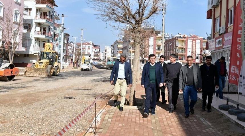 G&ouml;ksu Caddesi Asfaltlanıyor