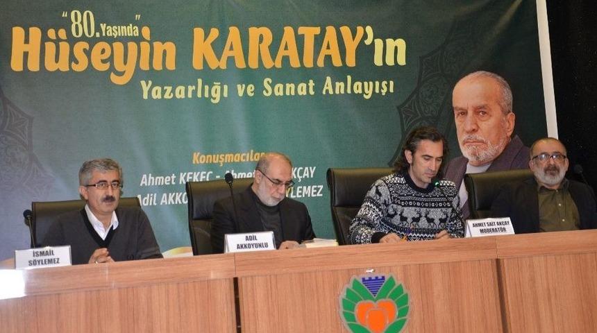 B&uuml;y&uuml;kşehir Belediyesinden H&uuml;seyin Karatay&rsquo;a Vefa Paneli