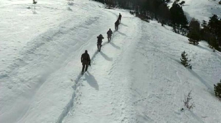 Karadeniz Yaylalarında -22 Derecede Ter&ouml;r Operasyonu