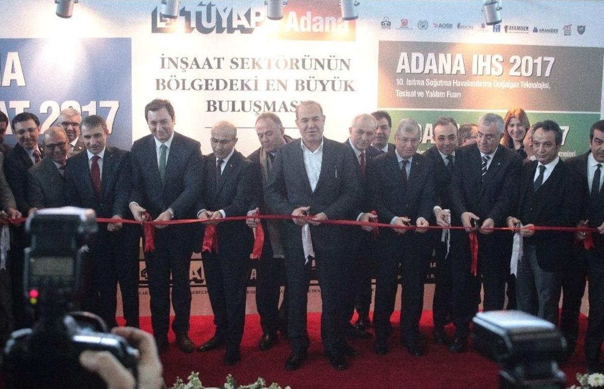 Adana İnşaat Fuarı A&ccedil;ıldı