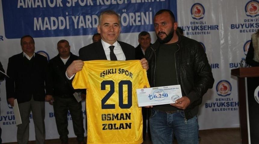 B&uuml;y&uuml;kşehir&rsquo;den Amat&ouml;r Spor Kul&uuml;plerine Destek S&uuml;r&uuml;yor