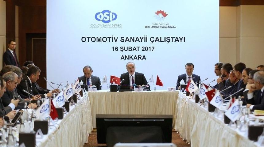 Bakan &Ouml;zl&uuml;: &ldquo;2016&rsquo;da Otomobil Satışları 757 Bine Y&uuml;kselirken, Toplam Ara&ccedil; Pazarımız Da 1 Milyon Seviyesini Aştı&rdquo;