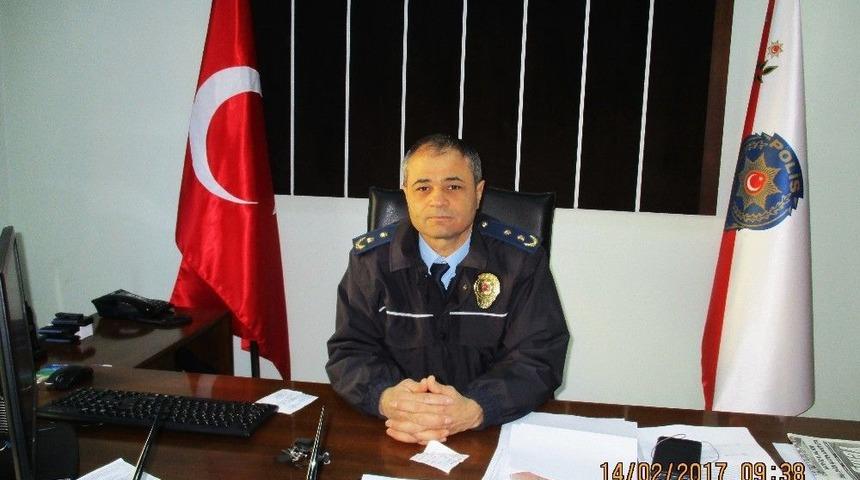 Gediz İl&ccedil;e Emniyet M&uuml;d&uuml;r&uuml; Şenol Bezek G&ouml;revine Başladı