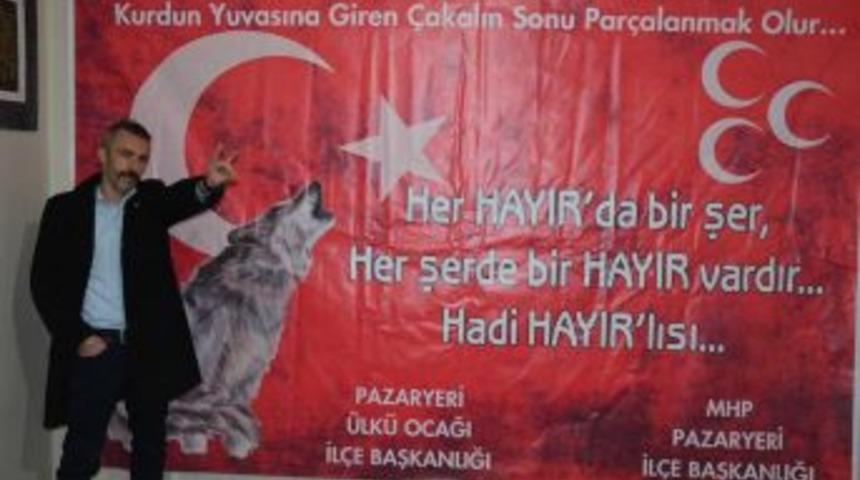 Mhp Pazaryeri İl&ccedil;e Teşkilatı Kapatıldı