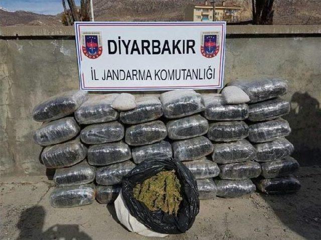 Diyarbakır'da 574 Kilo Esrar Ele Geçirildi