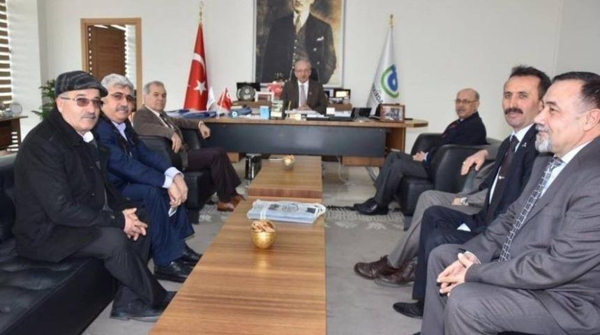 Cem Vakfı Genel Başkanı&rsquo;ndan Başkan Albayrak&rsquo;a Ziyaret